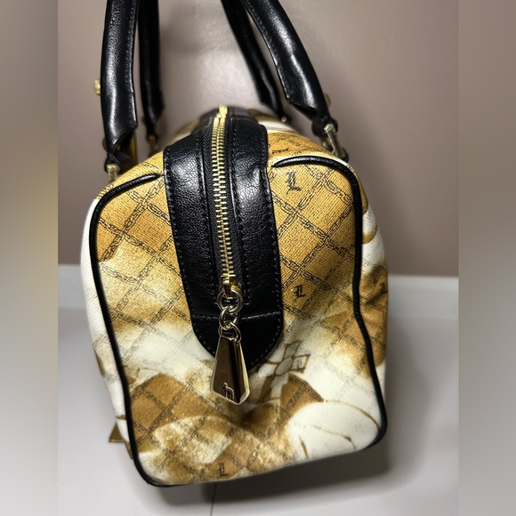 L.A.M.B. By Gwen Stefani Y2K Vintage Percy Lamb Stencil Esquivel Satchel - Picture 10 of 16